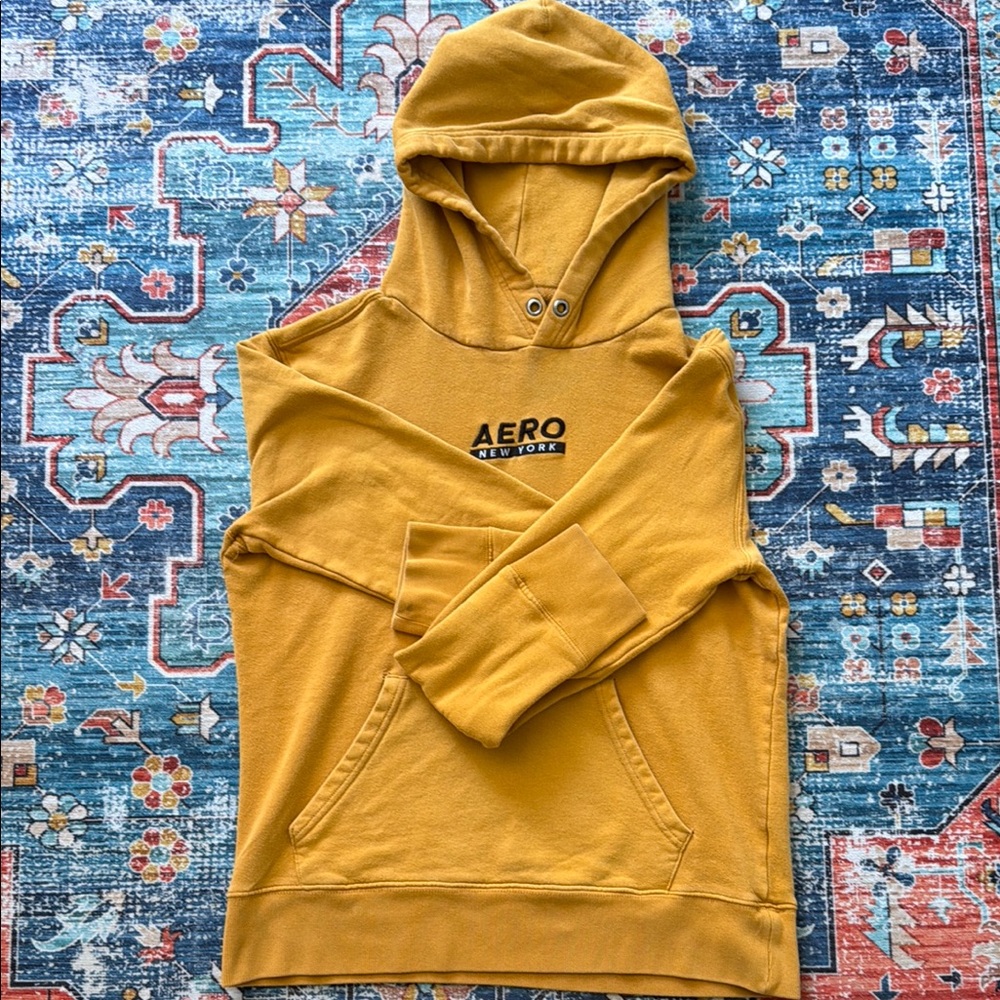Mustard Yellow Men's Hoodie